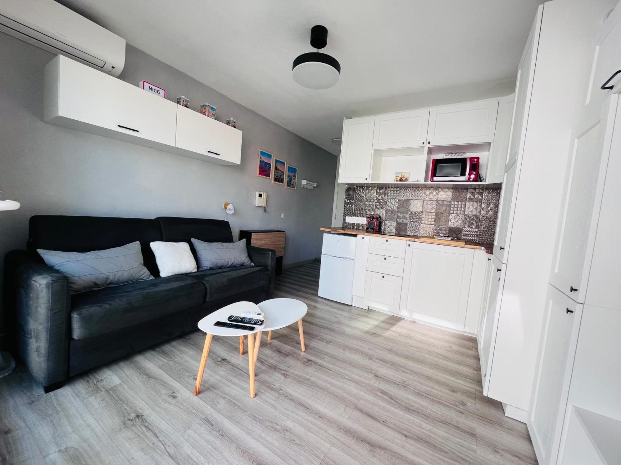 Studio Terrasse Et Parking Prive Nice Eksteriør billede